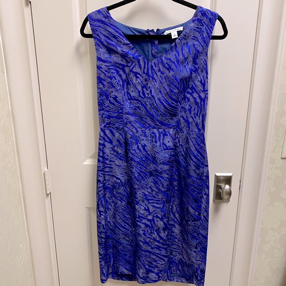 Banana Republic size 4 blue sheath dress